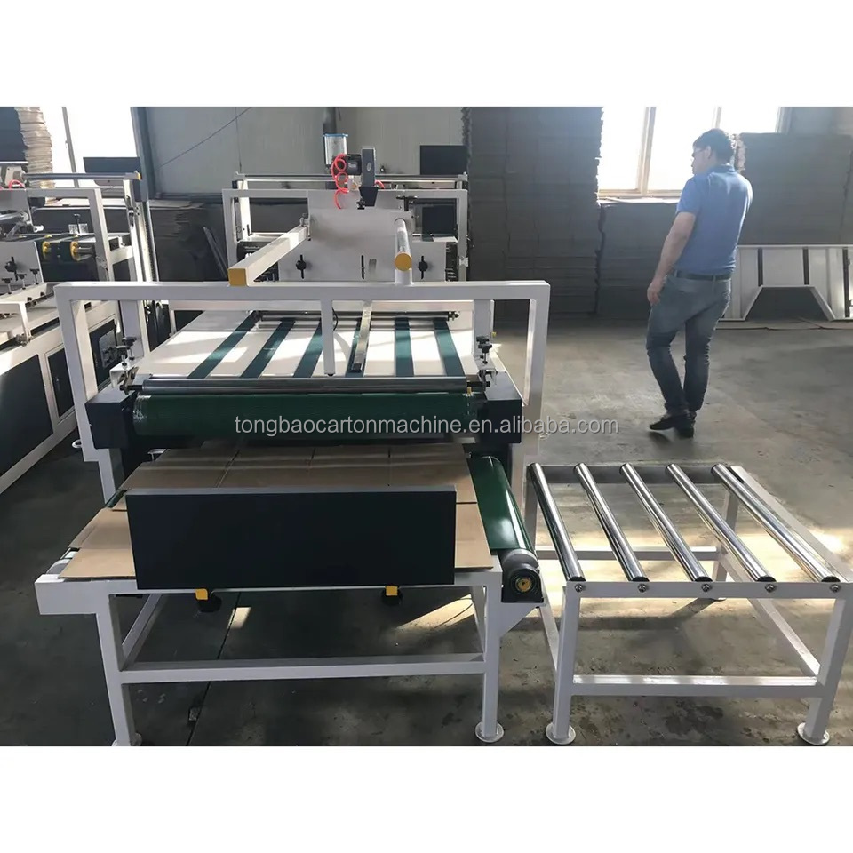 1500mm Semi-Automatic Pre Folder Folder Gluer Machine for Corrugated Cardboard Boxes