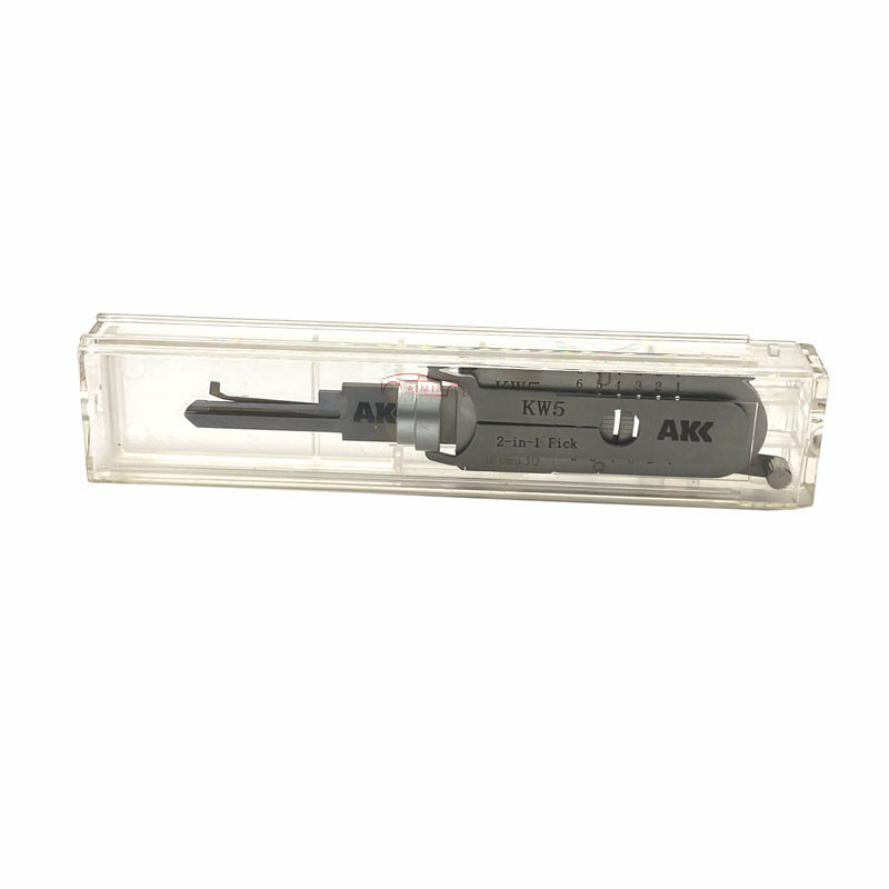 locksmith tools for house for sale AKK Tool KW5 6-pin 2-in-1 pick for Kwikset door locks