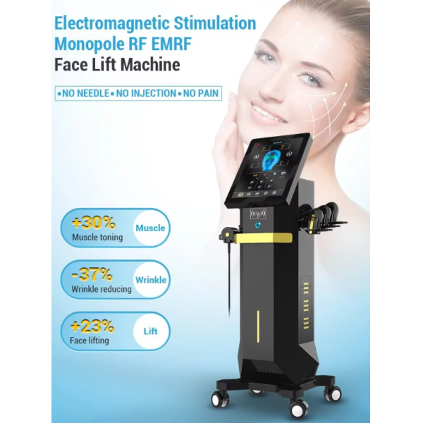 Radio Frequency EMS Facial Sculpting Magenetic Face Muscle Stimulator Machine