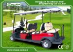 Excar Red Motorised Golf Buggies 4 And 2 Seats Intelligent Onbaord Charger