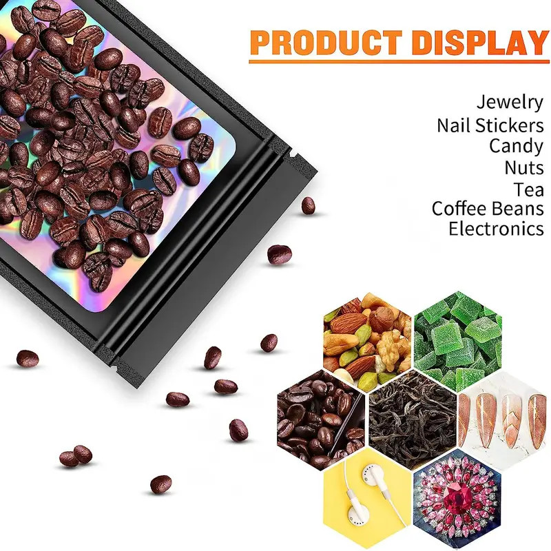 Custom Printed Small Mylar Ziplock Bags For Long Term Freshness