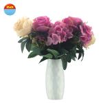 Well Designed Decorative Dining Table Vases , Elegant And Noble White Flower