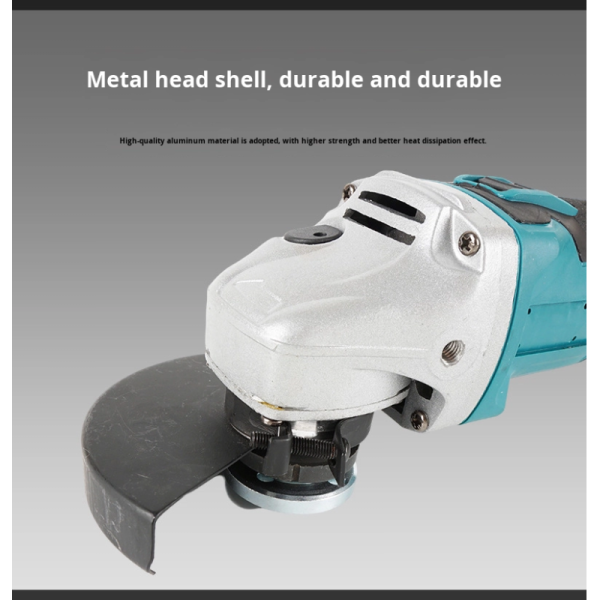 High Performance Rechargeable Brushless Electric Angle Grinder for DIY and Industrial Use