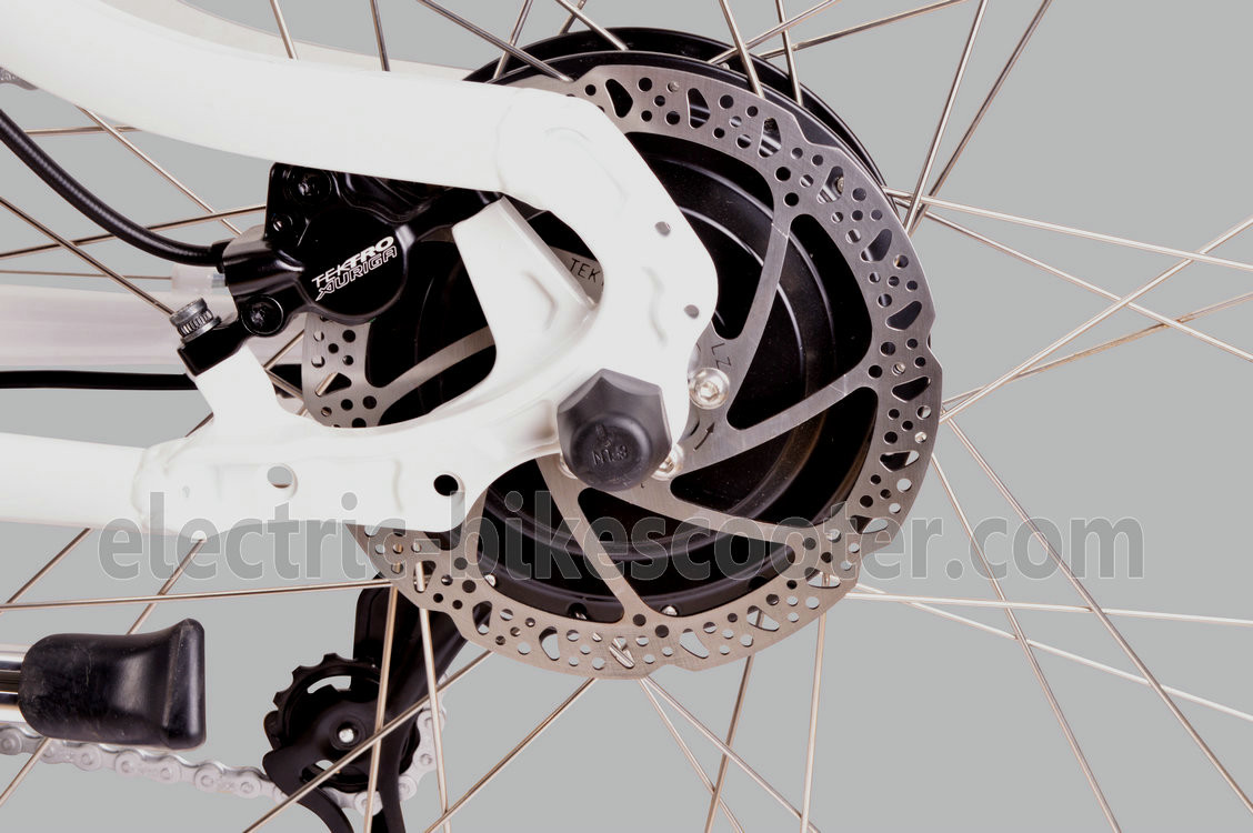 7 Speed 27.5" Electric Mountain Bicycle , 36V 10.4Ah Battery Operated Mountain Bikes