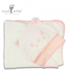 China Child Kids Newborn Infant Coat Cat Style Girl Infant Soft Coat 67 X 105cm on sale