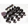 Buy cheap Machine Double Weft Brazilian Human Hair Weave No Smell Cuticle Still Attach from wholesalers