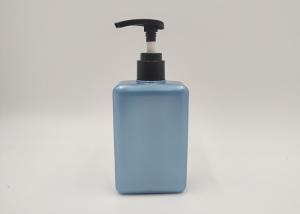 Wholesale 250ml Square Flat PET Empty Shampoo Bottle , Luxury Cosmetic Bottles OEM / ODM from china suppliers
