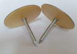 Galvanized Steel Cup Head Duct Liner Nails With Insulated Paper To Fasten Foil