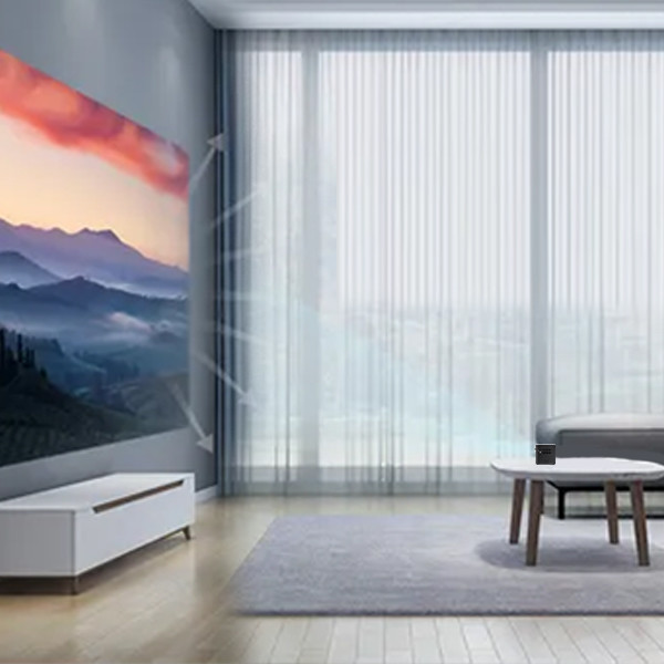 RK3128 Smart Ultra Mini Dlp Projector 60*60*58mm Eshare Airplay MiraCast