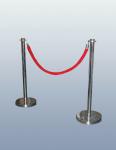 ROPE BARRICADE(Pole 1020MM Belt L2000/3000MM exhibition equipment for tradeshow