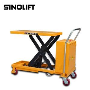 Wholesale Sinolift DP series single scissors electric hydraulic platform truck from china suppliers
