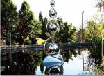 300 Grade Stainless Steel Sphere Hollow , Hollow Steel Sphere Water Fountain