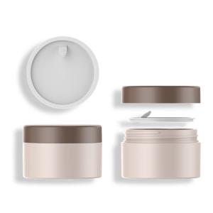 Multiple choice plastic cosmetic jars , empty cosmetic containers SR-2387
