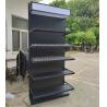 Buy cheap Black Telescopic Layer Cigarette Display Shelf With Light Box Hospital Pharmacy from wholesalers