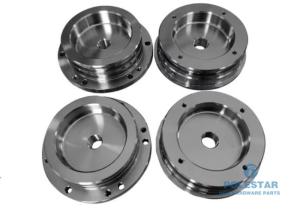 Wholesale Black Anodized Custom Cnc Aluminum Parts OEM Aluminum Parts Machining from china suppliers