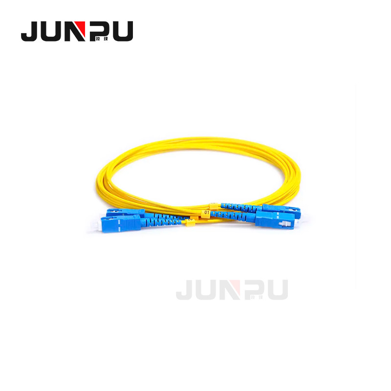 SC UPC Patch Cord Optical Fiber duplex single mode lSZH 2.00mm