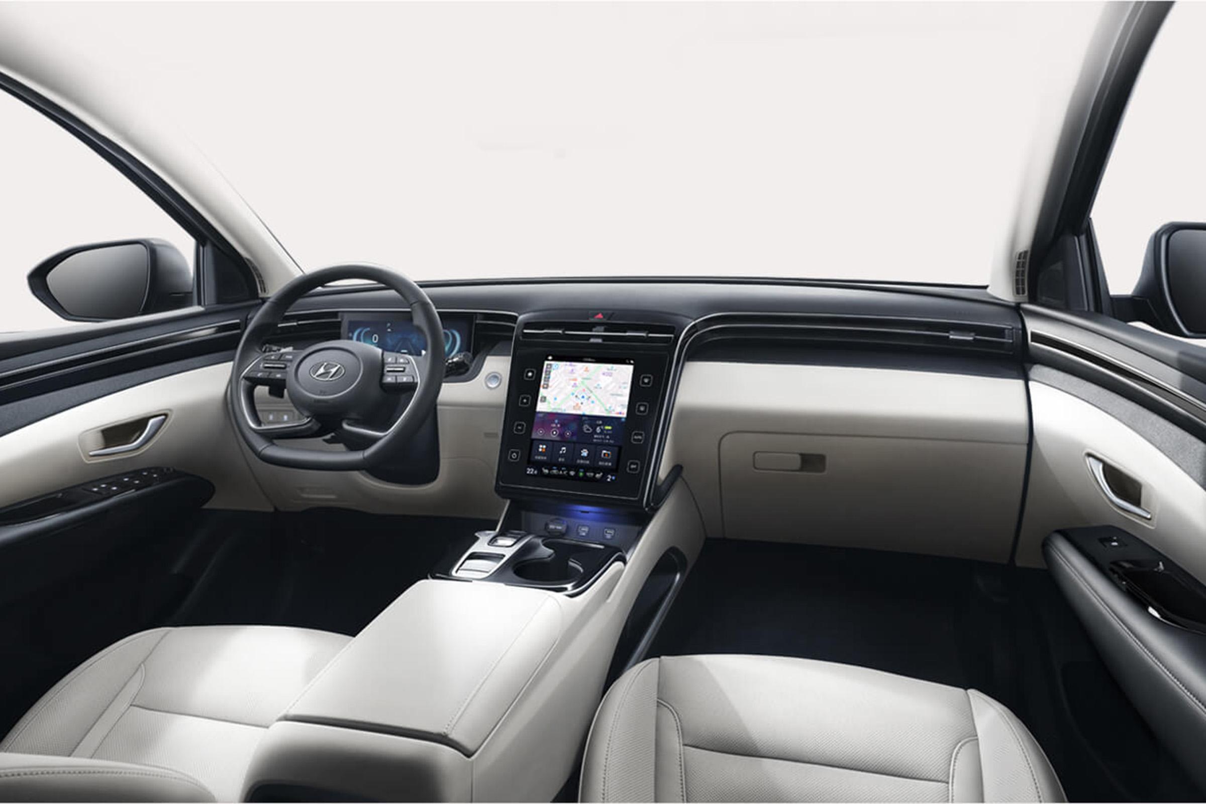 2024 Hyundai Tucson Hybrid Electric Steering System Touch Screen and FWD SUV with Cutting-Edge Features