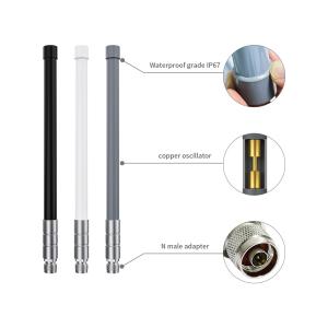 Wholesale 12 Dbi 15Dbi 10Dbi Omni Dual Band Communication 4G Wifi 2.4g 5.8g 915mhz 433 mhz 868mhz Grey Fiberglass Antenna from china suppliers