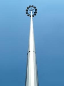 Wholesale 3-15 Meters Hot Dip Galvanized Steel Pole For High Mast Light from china suppliers