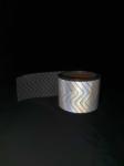 silver stripe Heat transfer Reflective vinyl For Clothing Safety Workwear HTV