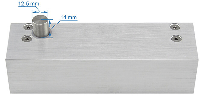 High Aluminum Electric Magnetic Lock Frameless Glass Door Bolt Lock