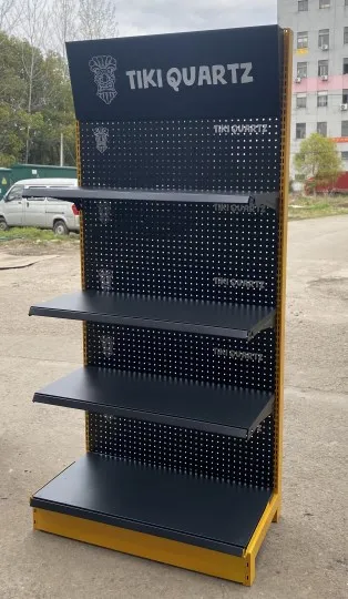 2023 Factory Customized Color Size steel single side rack for supermarket shop shelf