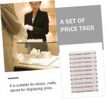 Small Assembly Block Display Rack Perfect for Organizing Tags in Jewelry Stores
