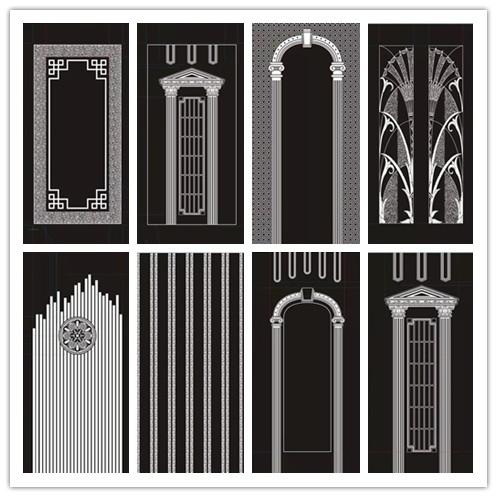 China Elevator Wall Decorative Metal Door Cabin Panels Suppliers For Elevator