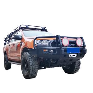 Wholesale Ford Ranger 4x4 Steel Bumper Guard Body Kit Bull Bar for Original Car Hole Installation from china suppliers