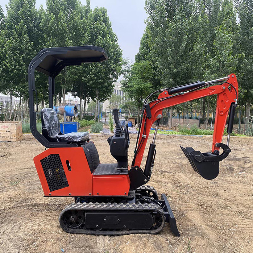 Compact Mini Excavator Machine 8.2KW 1.5 M Max Dumping Height