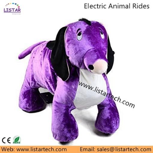 Family Entertainment Park Battery in Furry Animal Rides for Mall, Theme Park,