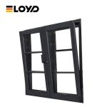 Single Pane Hinged Tilt Turn Upvc Aluminium Windows For Home Office