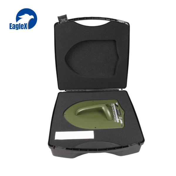 Army Green Handheld Anti Drone Shield FPV Drone Jammer 1KM-2KM Interference Range