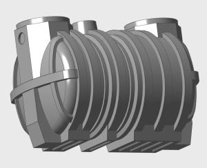 Wholesale 1200L Septic Tank Mold High Tensile Strength Oxidation Resistance from china suppliers