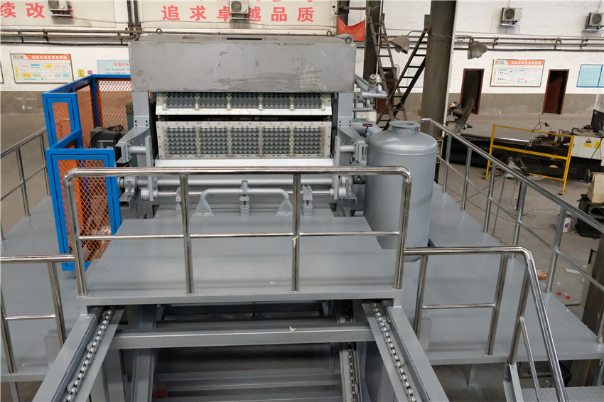 Dish Paper Fully Automatic Egg Tray Making Machine Customized