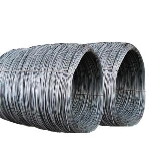 Wholesale SAE1008 Galvanized Steel Wire 5.5mm 6.5mm High Tensile Wire Rope In Coil from china suppliers