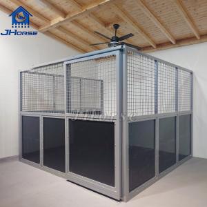 Wholesale Prefabricated  HDPE Classic Equine Horse Stall Panels Horse Stable Sliding Door from china suppliers