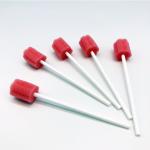Colorful Dental cleaning Sponge Individually Wraped Dentrifice Flavored Oral