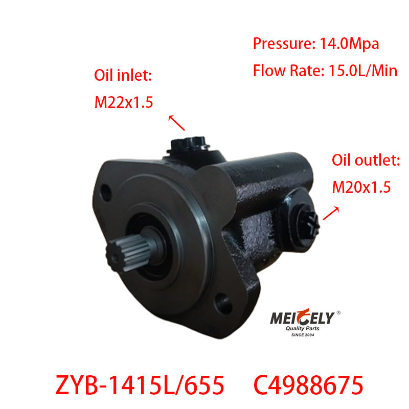 Power Steering Pump C4988675 For Dongfeng Cummins ISDE Engine
