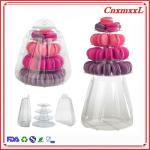 Beautiful 4 tier macaron tower stand display packaging