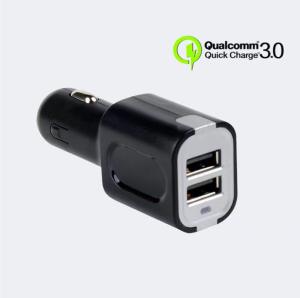 Wholesale Double QC3.0 fast charging vehicle charging 5V3A 9V2A 12V1.5A dual USB vehicle charging from china suppliers
