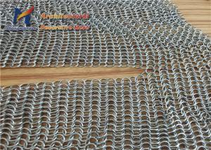 Wholesale Stove Hang Shade Ss 201 Chainmail Curtains Operation Ceilings Decorative Wire Mesh from china suppliers