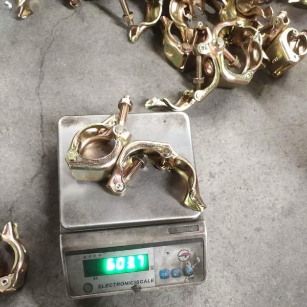 Factory Pressed Style British Drop Forged Double Coupler For Building