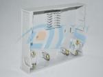 Aluminium FC 24Ports Fiber Optic Adapter Wall Mount Termination Box 19"