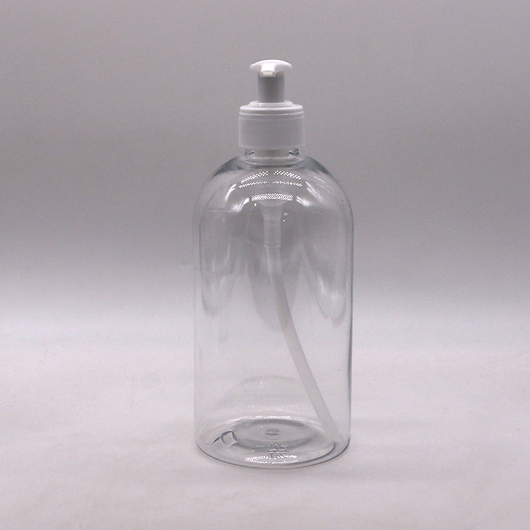 600mL 20OZ PET Spray Bottle Boston Round Plastic Customized Color Pump Trigger Spray Hand Sanitizer Bottle