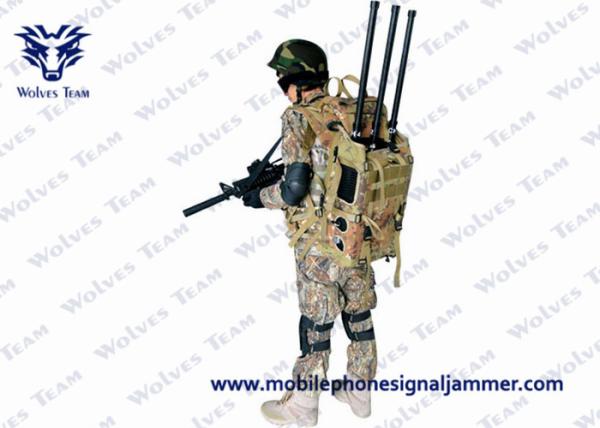 Military Durable VIP Protection Security Backpack Jammer High Power GPS Cell