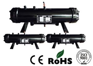 Wholesale Water Type Sea Water Condenser , Finned Tube Heat Exchanger With Straight Pipes from china suppliers