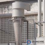 Simple Operation Dust Collection Equipment , Small Cyclone Dust Collector