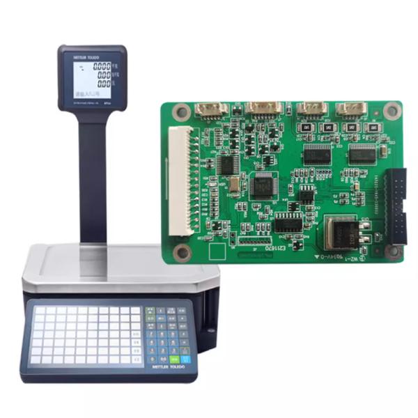 Dual 5-inch LCD Screen Smart Body Scales Bluetooth RAM & Embedded Electronic Mainboard Solution Cash Register Weighing Systems