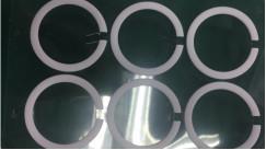 Wholesale 2.3290g/Cm3 Density White Silicone Rubber Ring 0.05mm Medical Machine Gasket from china suppliers